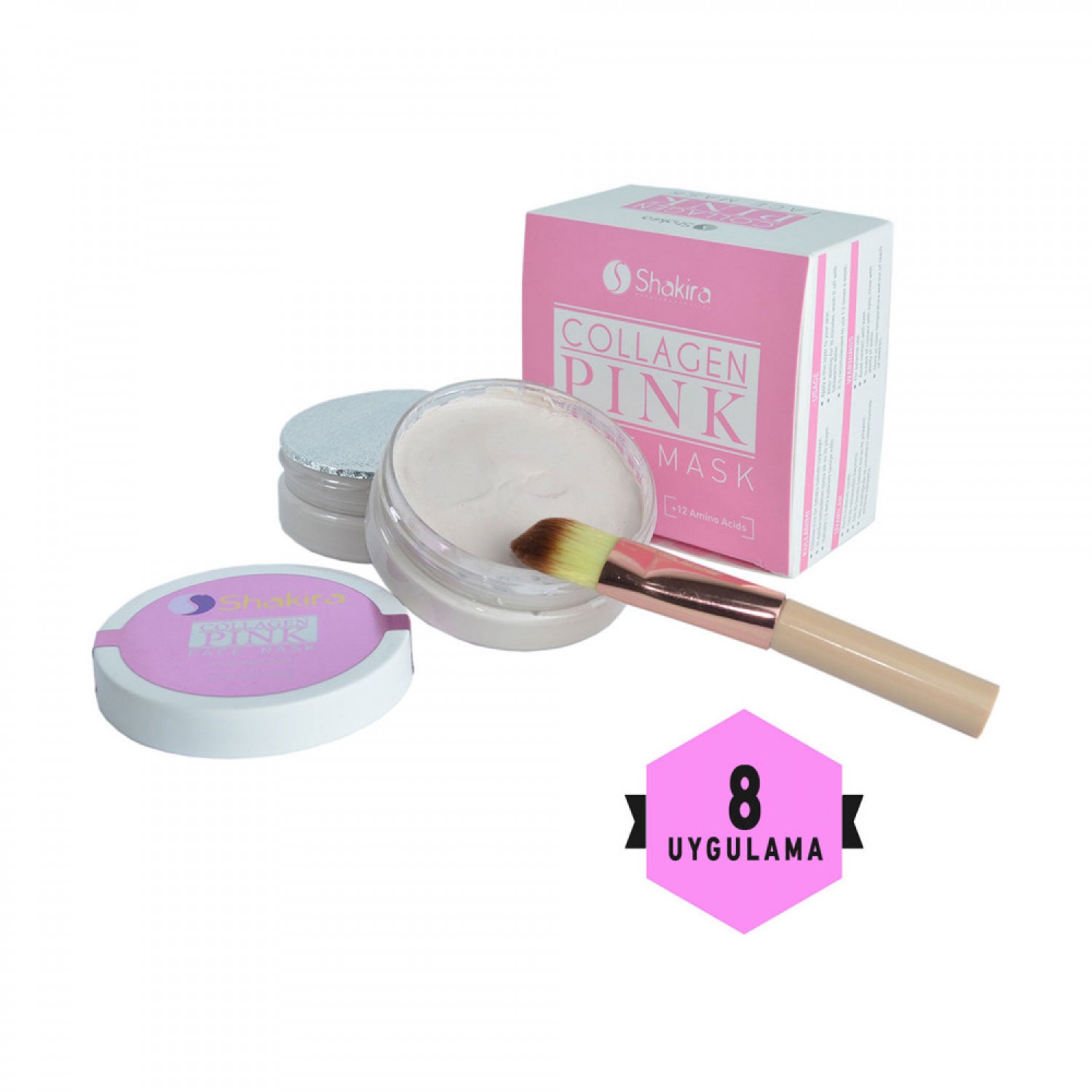 Shakira Collagen Pink Hyaluron + 12 Amino Acid Face Mask 75gr